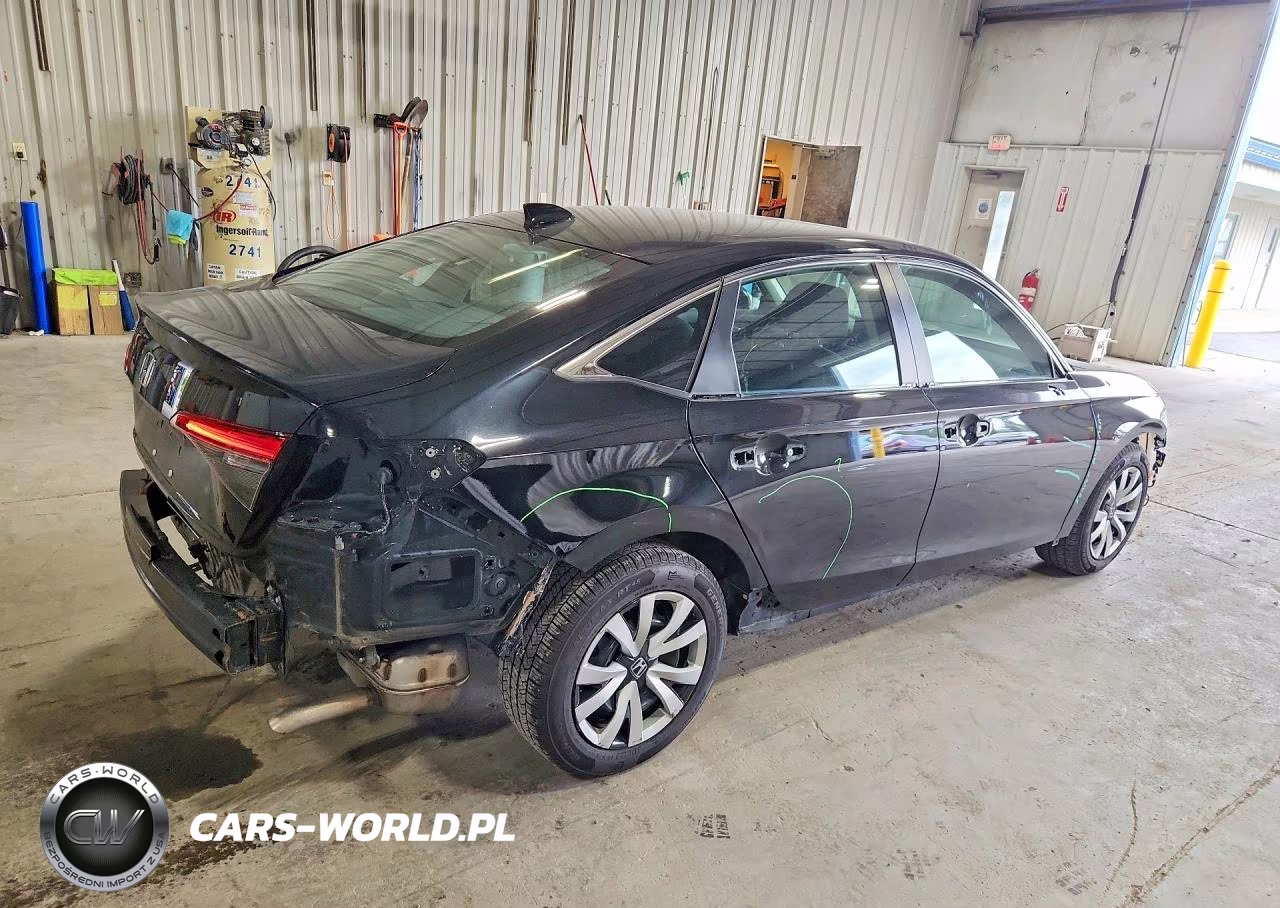 2023 Honda Civic Lx VIN:2HGFE2F26PH538807 - 3