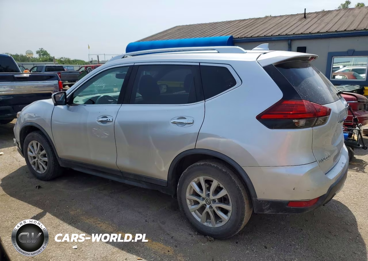 2017 Nissan Rogue Sv VIN:KNMAT2MV7HP606024 - 2