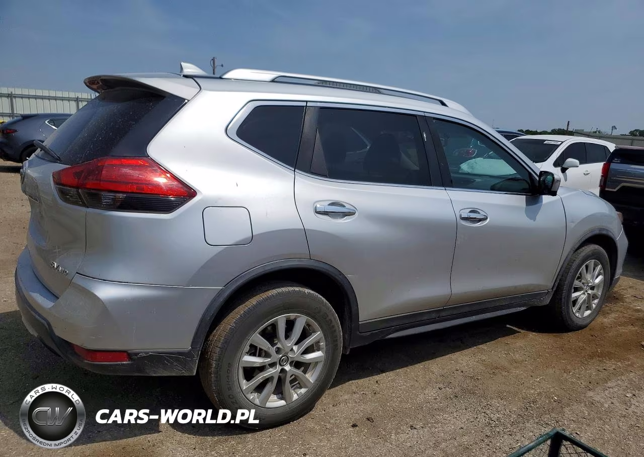 2017 Nissan Rogue Sv VIN:KNMAT2MV7HP606024 - 3