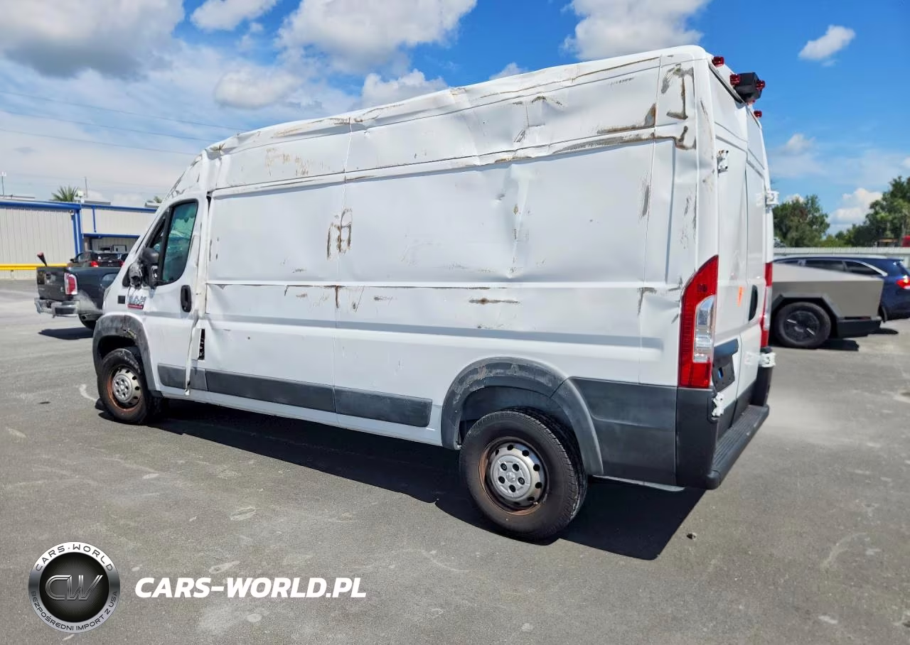 2022 Ram Promaster 2500 Delivery Van VIN:3C6LRVDG8NE125020 - 2