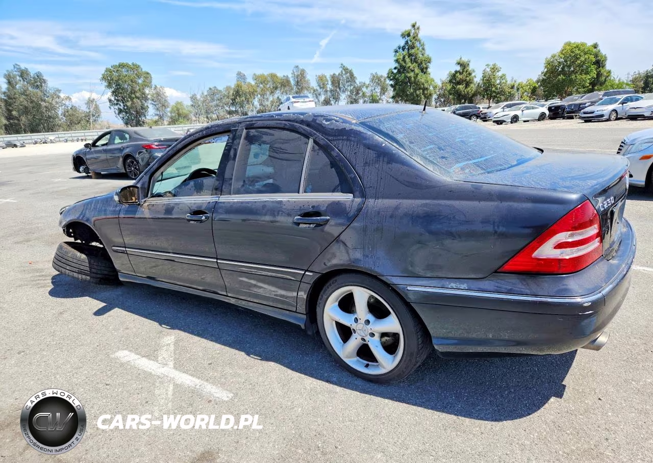 2005 Mercedes-Benz C 230K Sport Sedan VIN:WDBRF40J75F584289 - 2