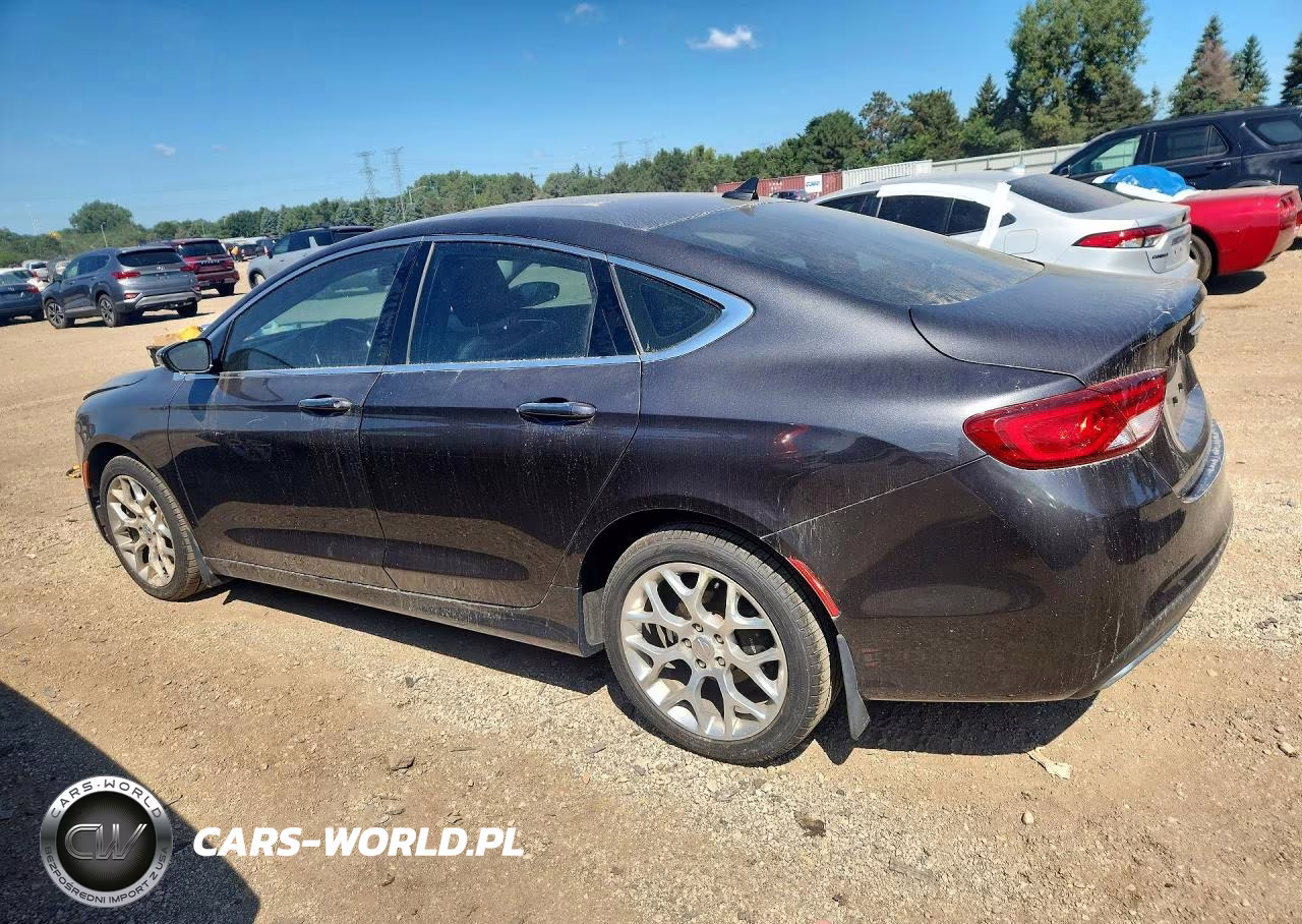 2016 Chrysler 200 C VIN:1C3CCCCG6GN135273 - 2