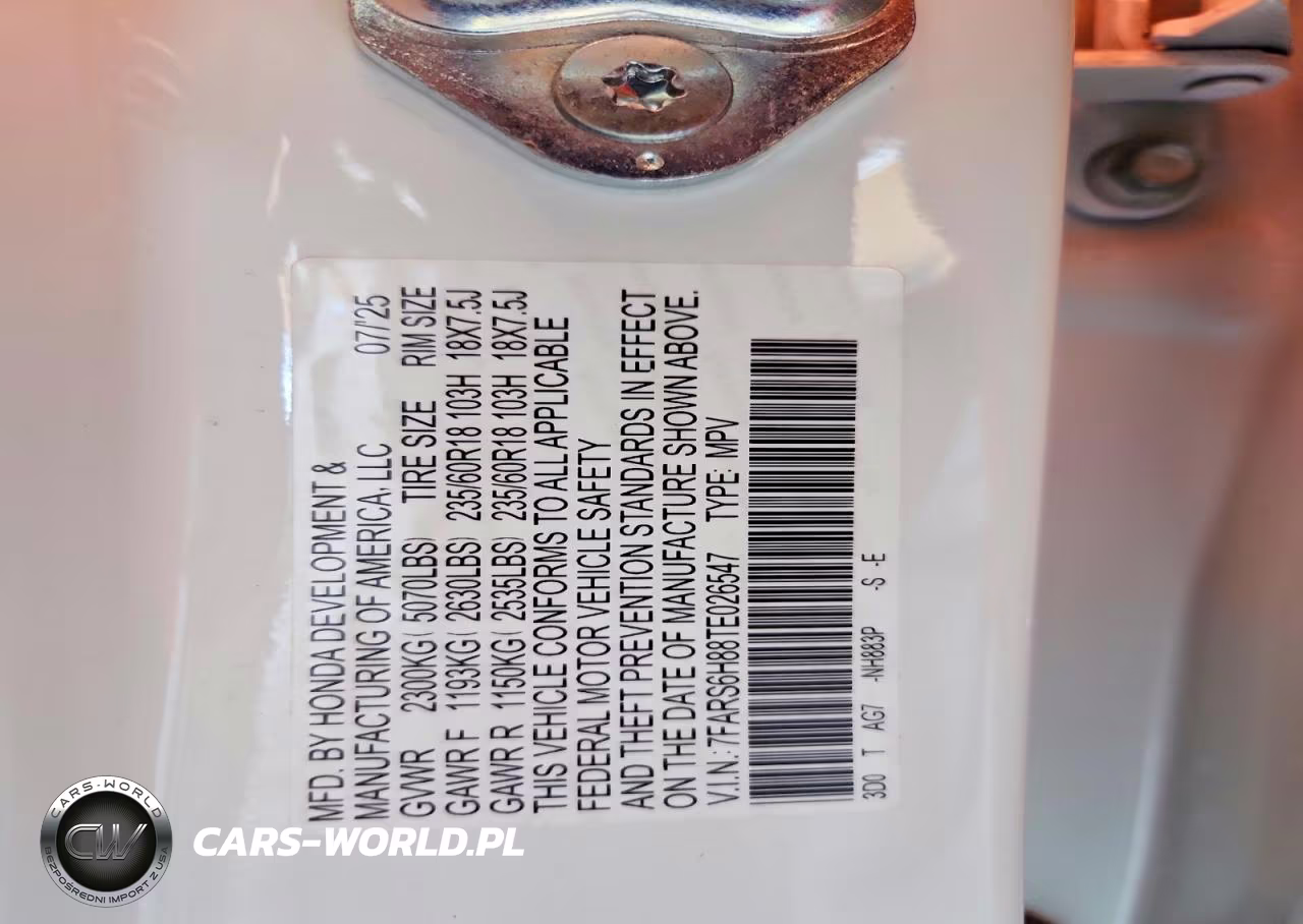 2026 Honda Cr-V Sport-L VIN:7FARS6H88TE026547 - 13