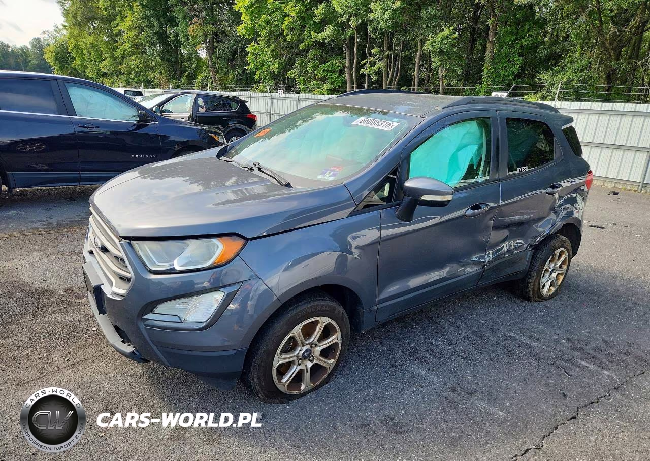 2019 Ford Ecosport Se VIN:MAJ6S3GL6KC259847 - 1