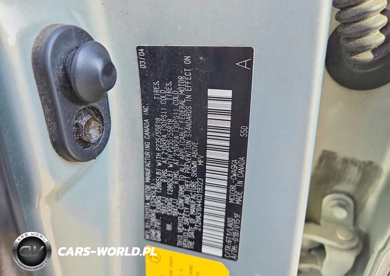 2004 Lexus Rx 330 VIN:2T2HA31U44C019323 - 13