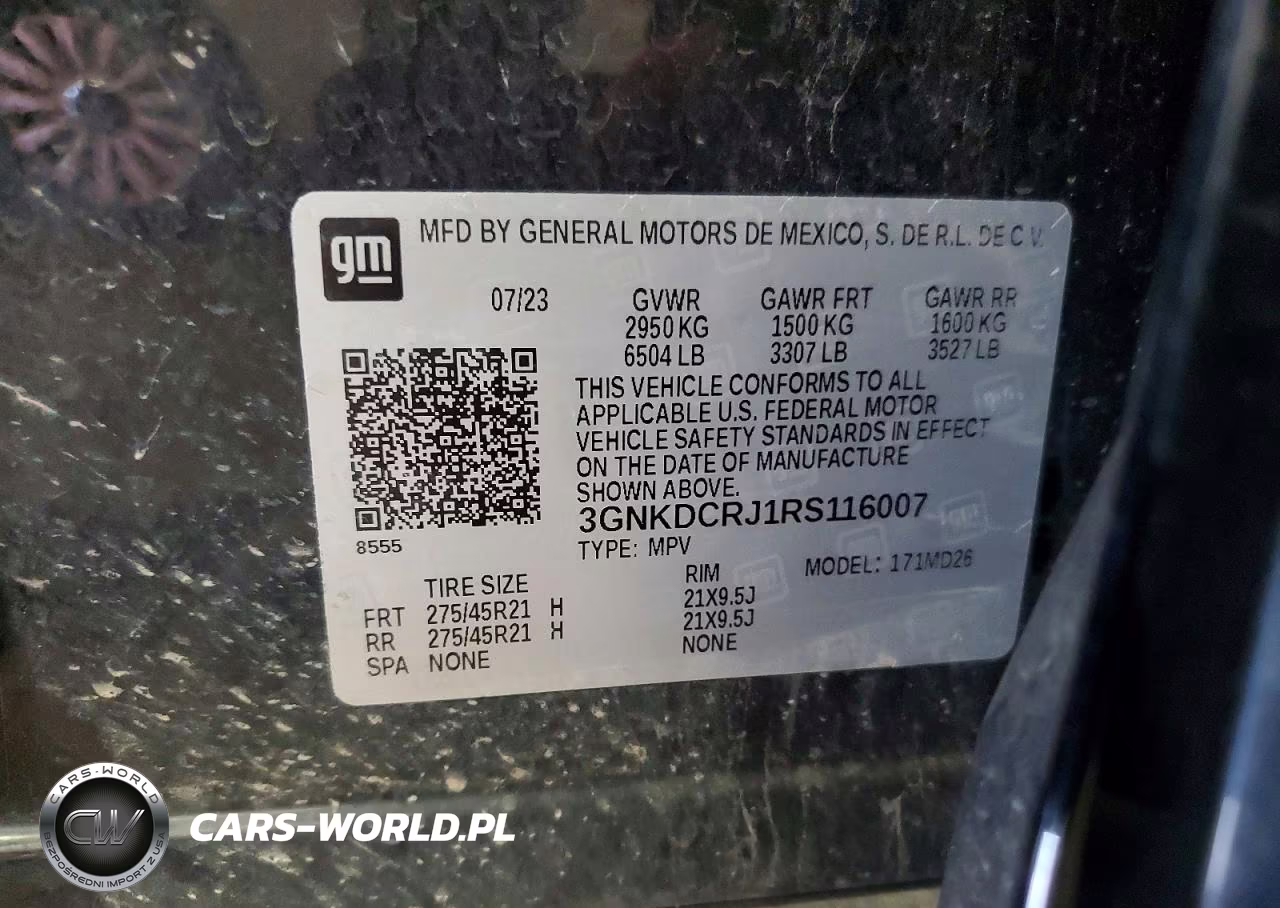 2024 Chevrolet Blazer Rs VIN:3GNKDCRJ1RS116007 - 14