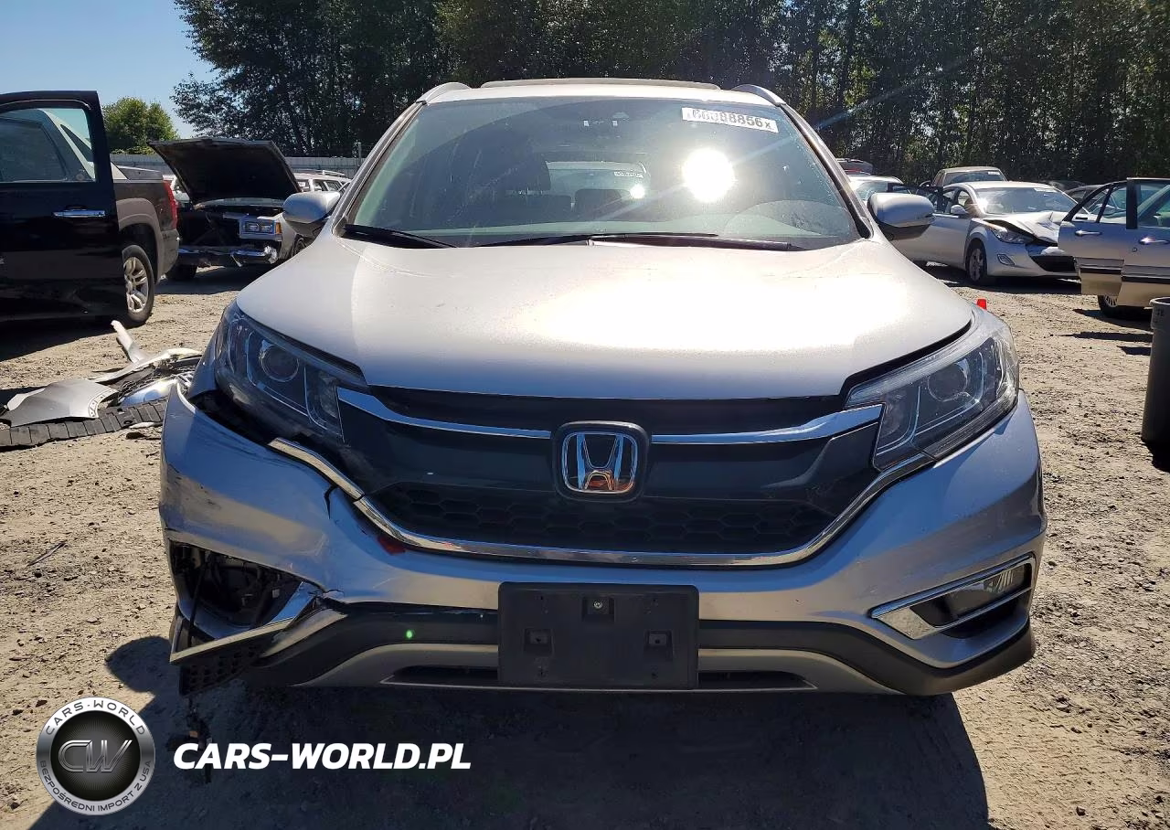 2015 Honda Cr-V Touring VIN:5J6RM4H90FL111865 - 5