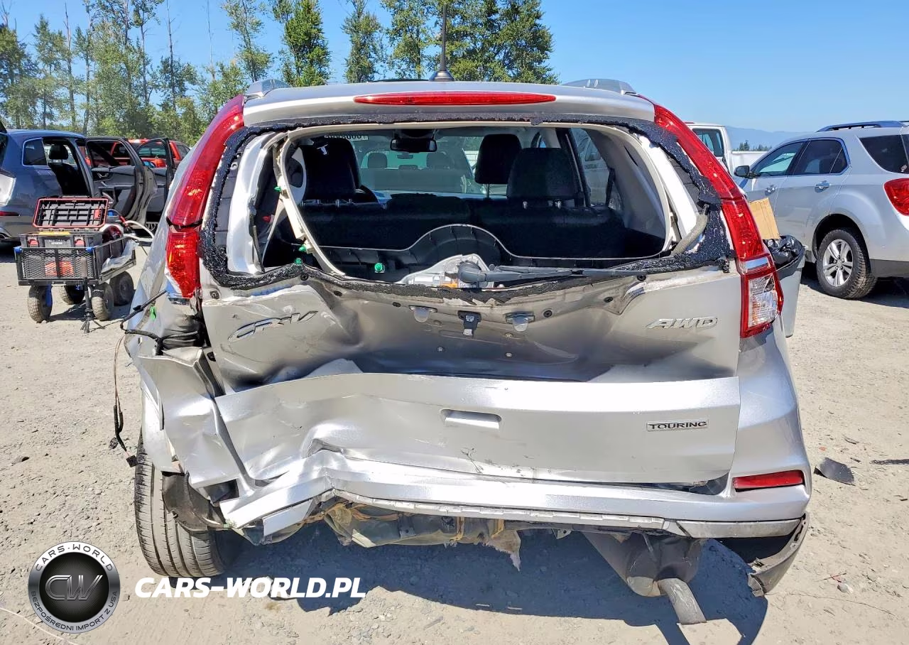 2015 Honda Cr-V Touring VIN:5J6RM4H90FL111865 - 6
