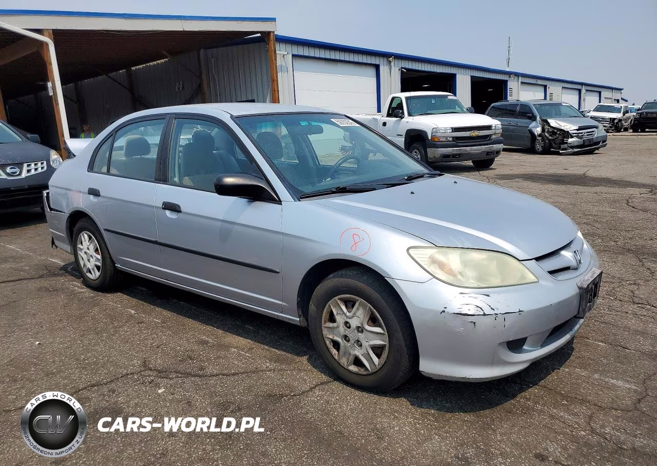 2004 Honda Civic Dx Vp VIN:2HGES16334H537147 - 4