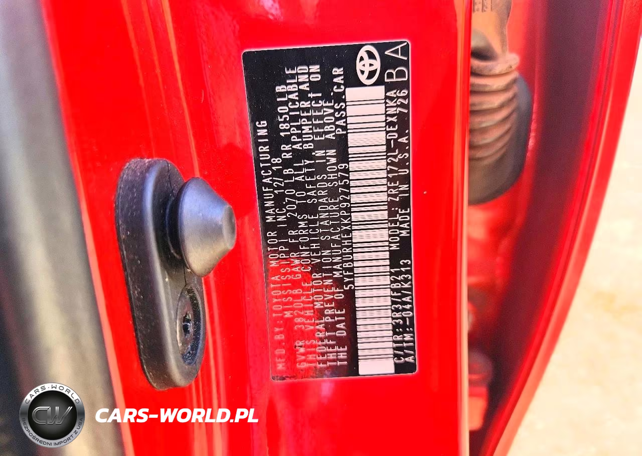 2019 Toyota Corolla VIN:5YFBURHEXKP927579 - 12