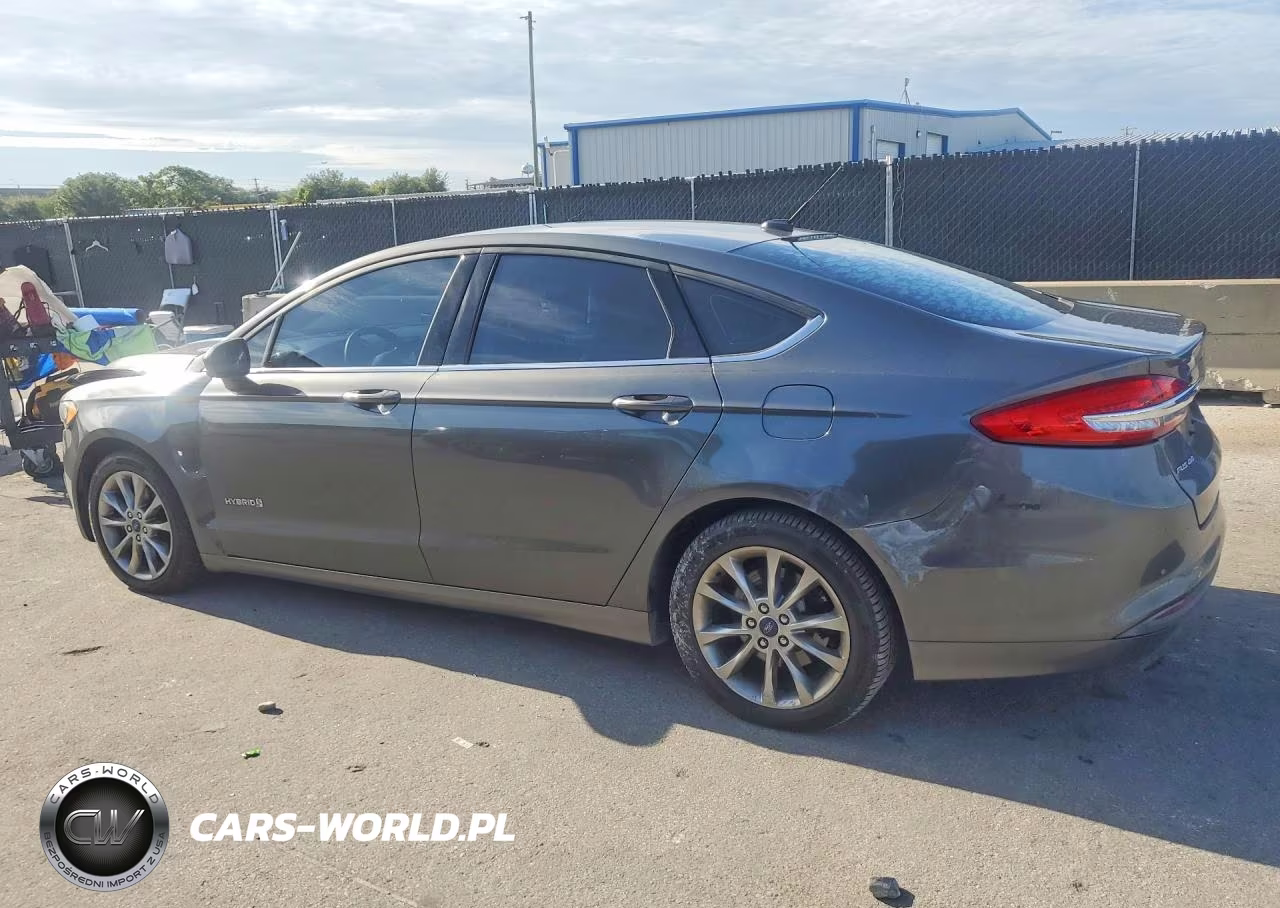 2017 Ford Fusion Se Hybrid VIN:3FA6P0LU4HR240433 - 2