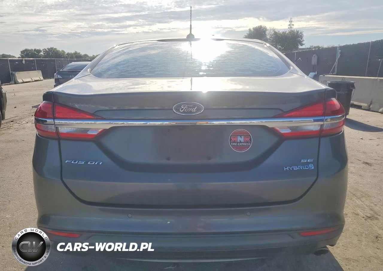 2017 Ford Fusion Se Hybrid VIN:3FA6P0LU4HR240433 - 6