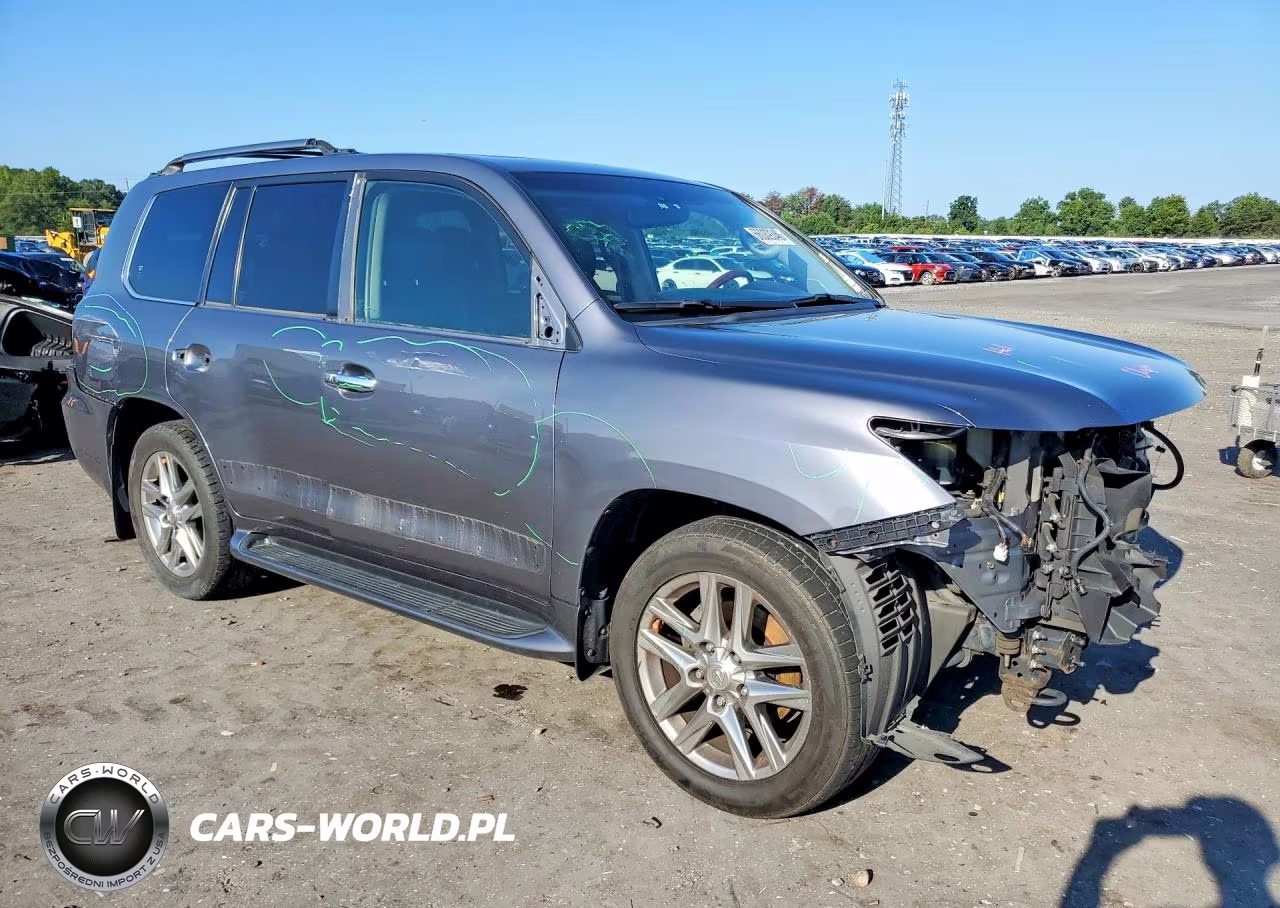 2013 Lexus Lx 570 VIN:JTJHY7AX6D4104228 - 4