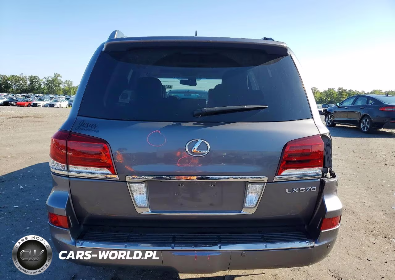 2013 Lexus Lx 570 VIN:JTJHY7AX6D4104228 - 6