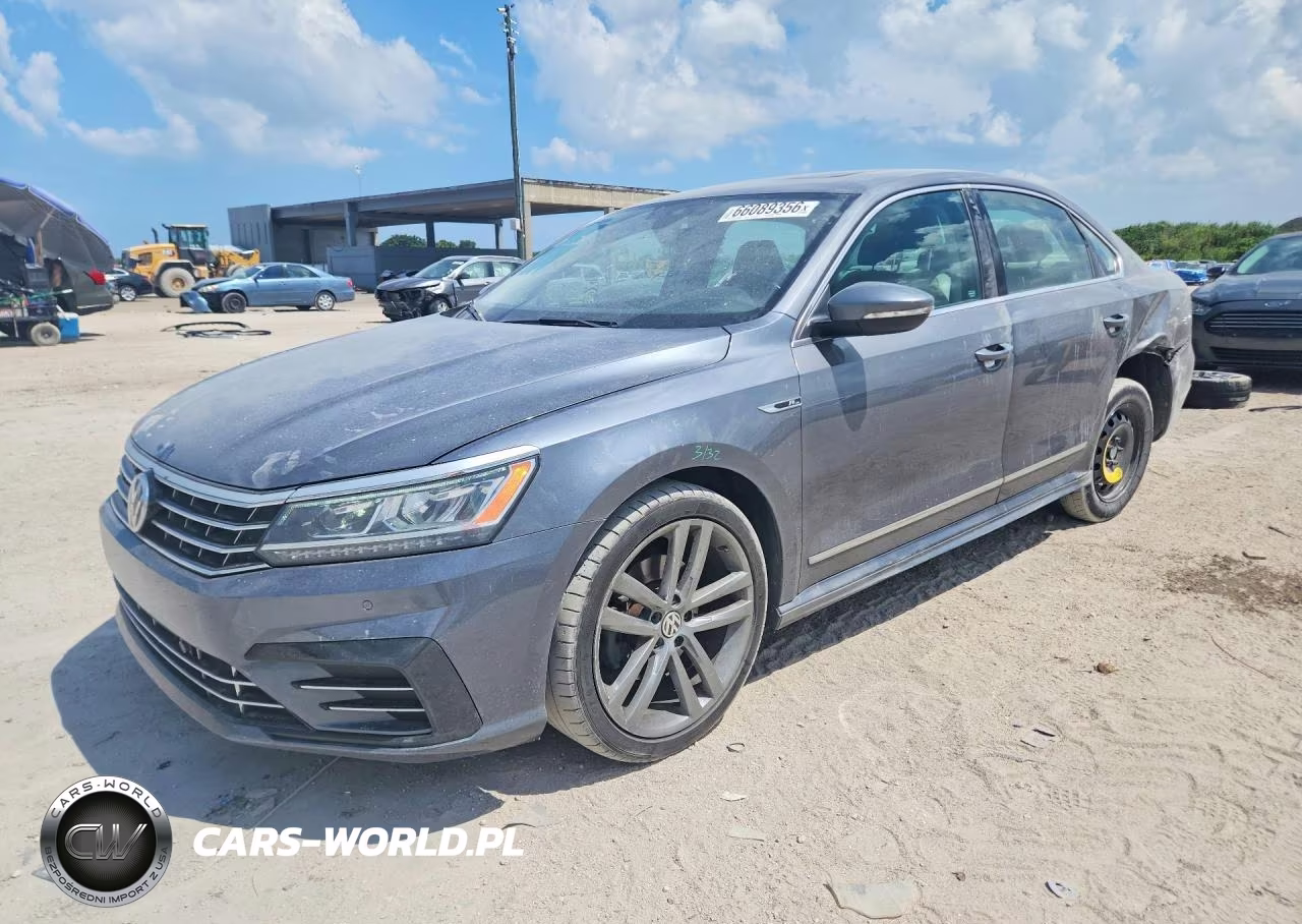 2019 Volkswagen Passat Se R-Line VIN:1VWMA7A33KC005899 - 1