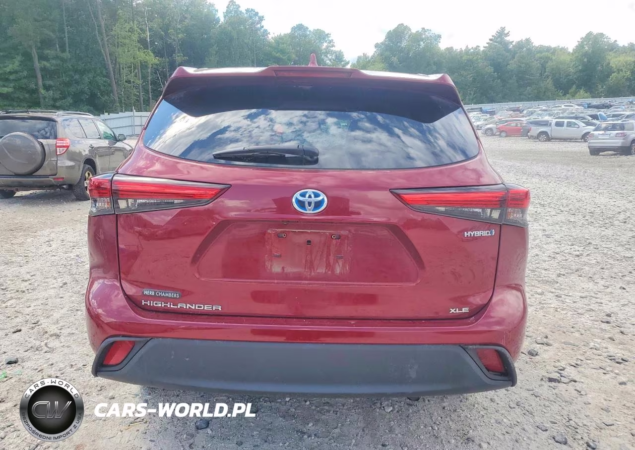 2021 Toyota Highlander Hybrid Xle VIN:5TDGBRCH4MS518047 - 6