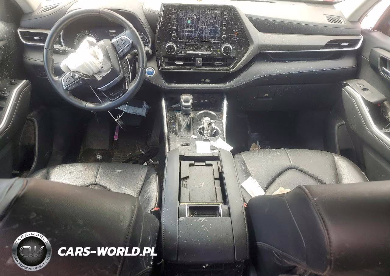 2021 Toyota Highlander Hybrid Xle VIN:5TDGBRCH4MS518047 - 8
