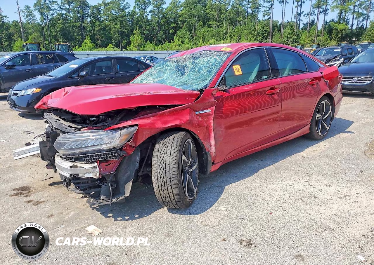 2022 Honda Accord Hybrid Sport VIN:1HGCV3F27NA018880 - 1