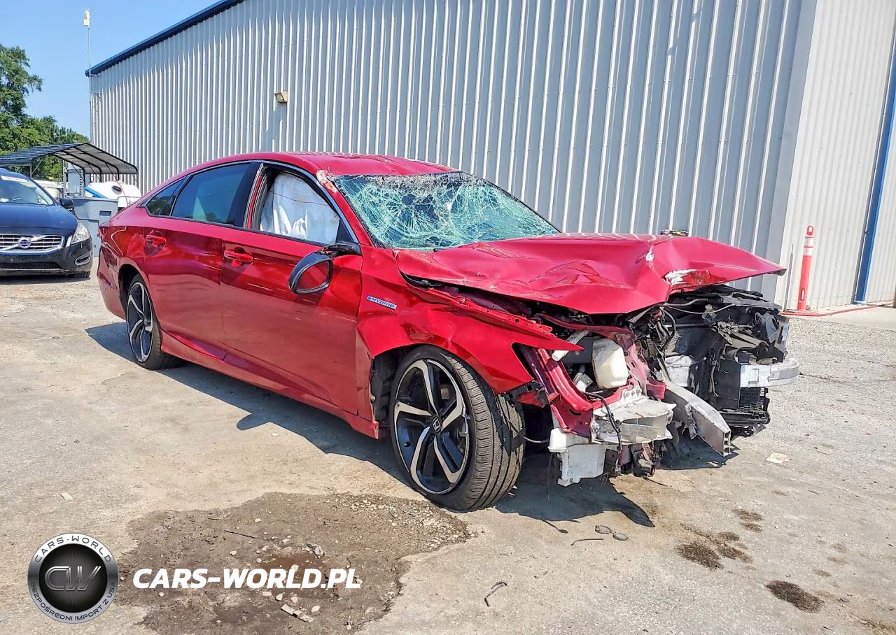 2022 Honda Accord Hybrid Sport VIN:1HGCV3F27NA018880 - 4