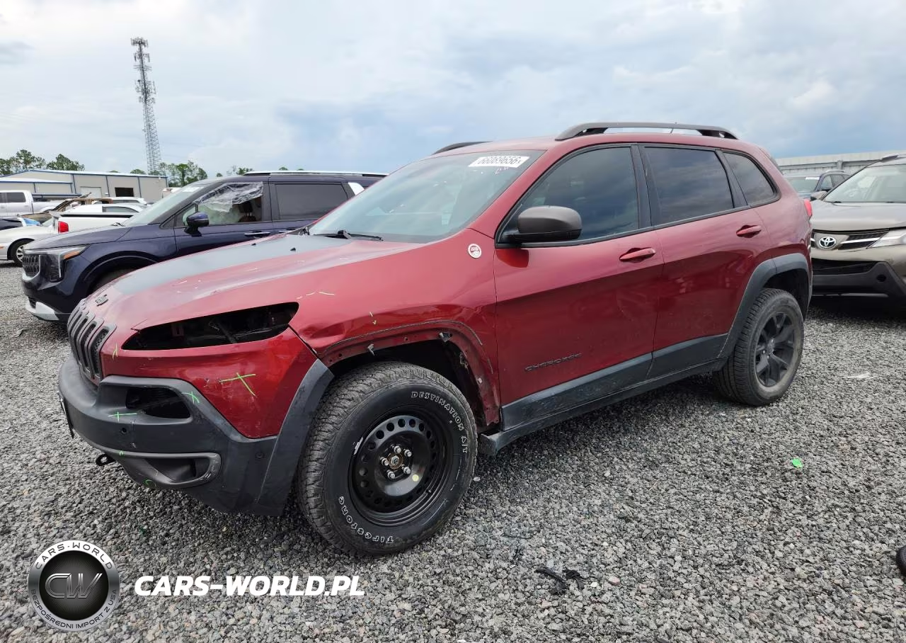 2015 Jeep Cherokee Trailhawk VIN:1C4PJMBS4FW594003 - 1
