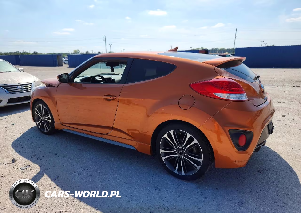2016 Hyundai Veloster Turbo VIN:KMHTC6AEXGU272006 - 2