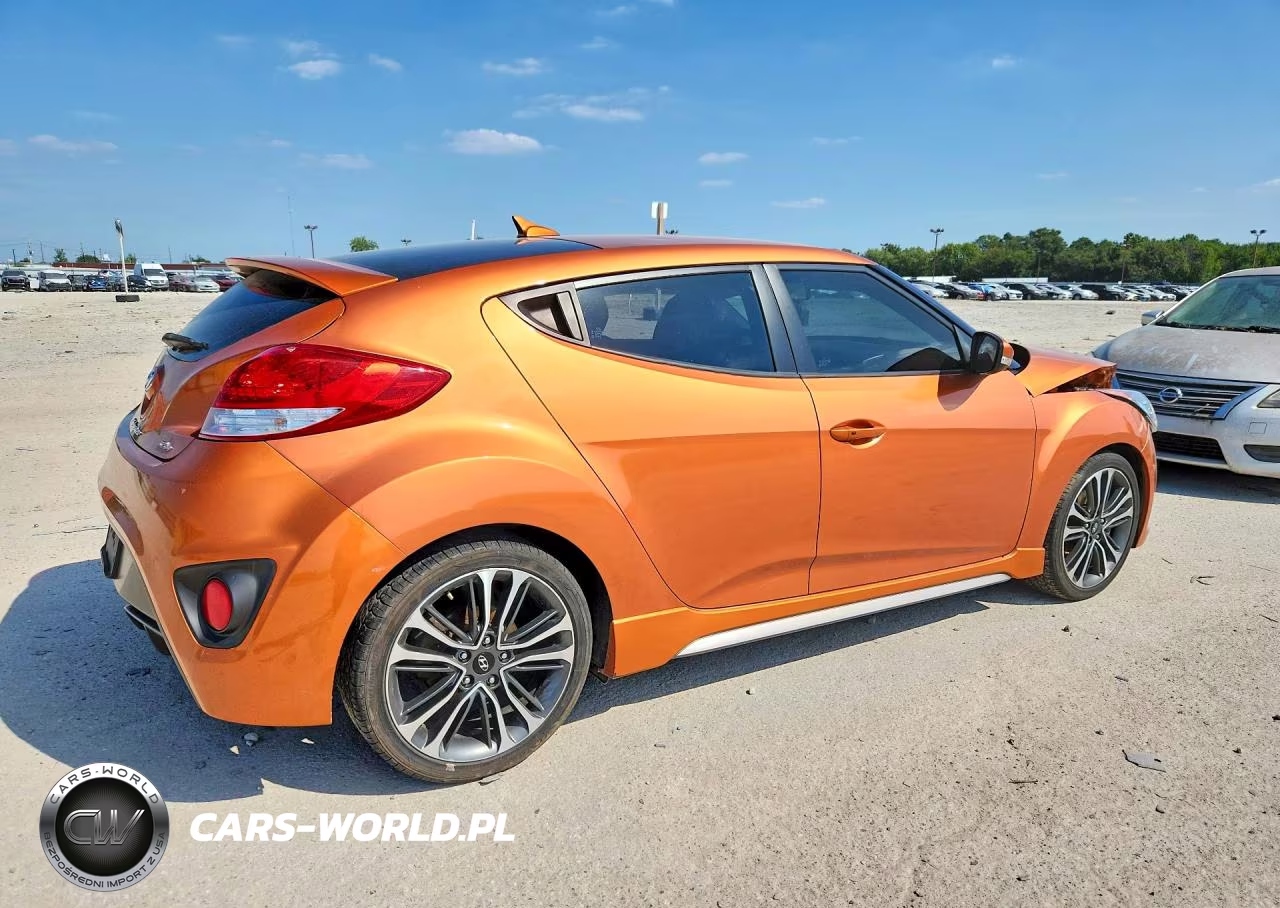 2016 Hyundai Veloster Turbo VIN:KMHTC6AEXGU272006 - 3