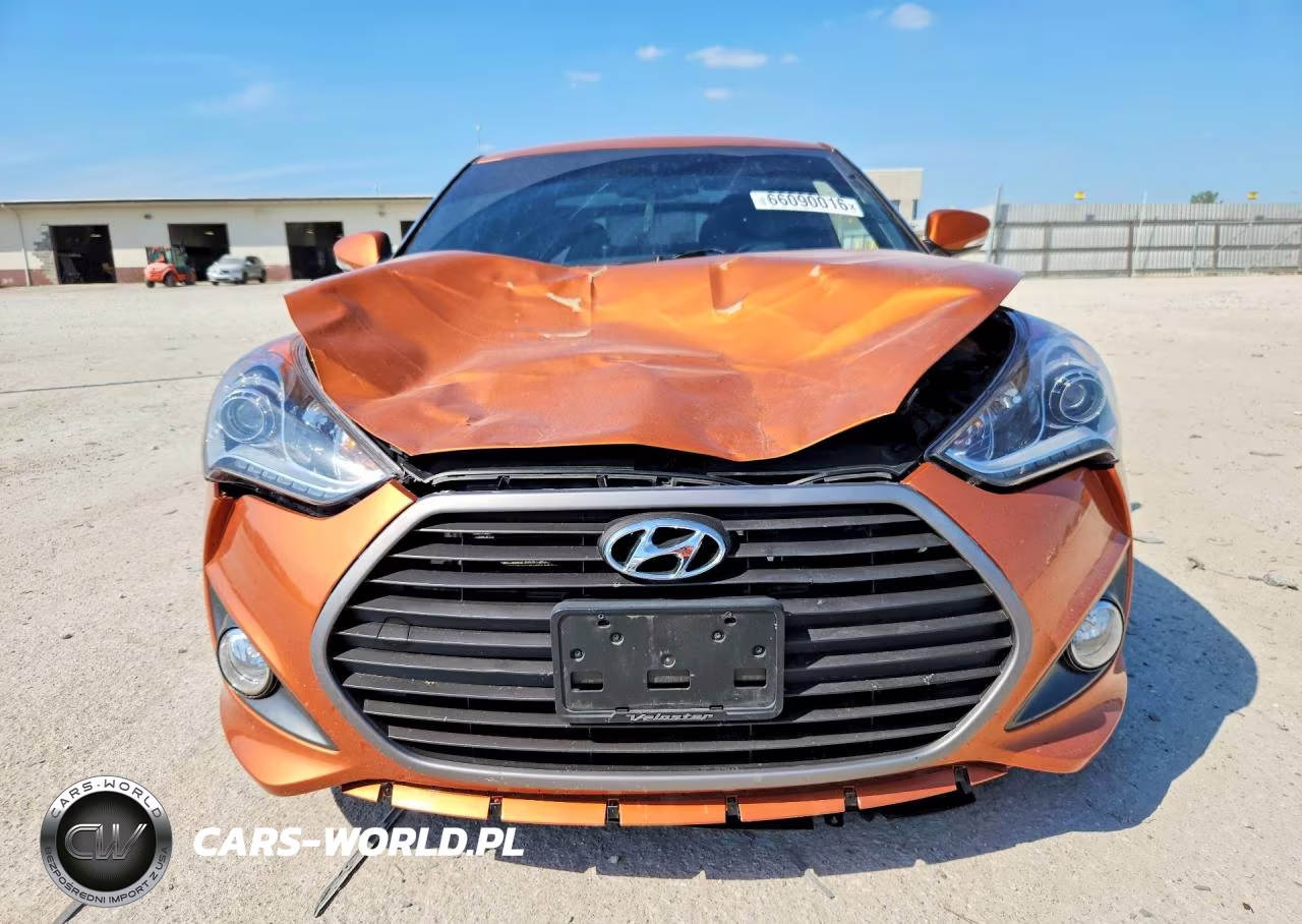 2016 Hyundai Veloster Turbo VIN:KMHTC6AEXGU272006 - 5