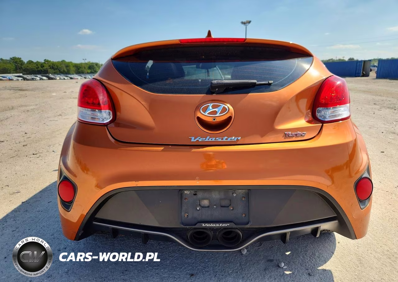 2016 Hyundai Veloster Turbo VIN:KMHTC6AEXGU272006 - 6