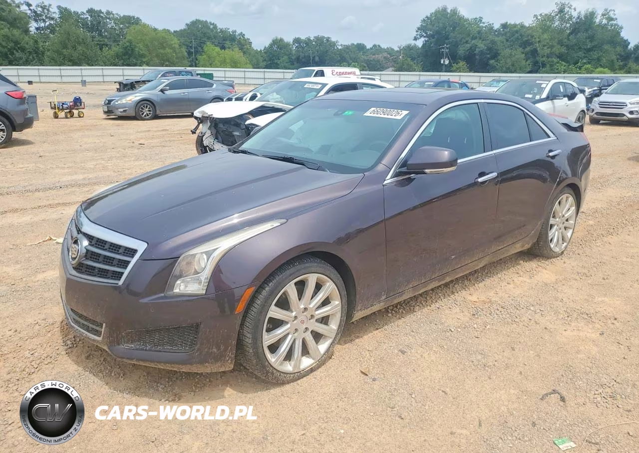 2014 Cadillac Ats Luxury VIN:1G6AB5RX7E0112901 - 1