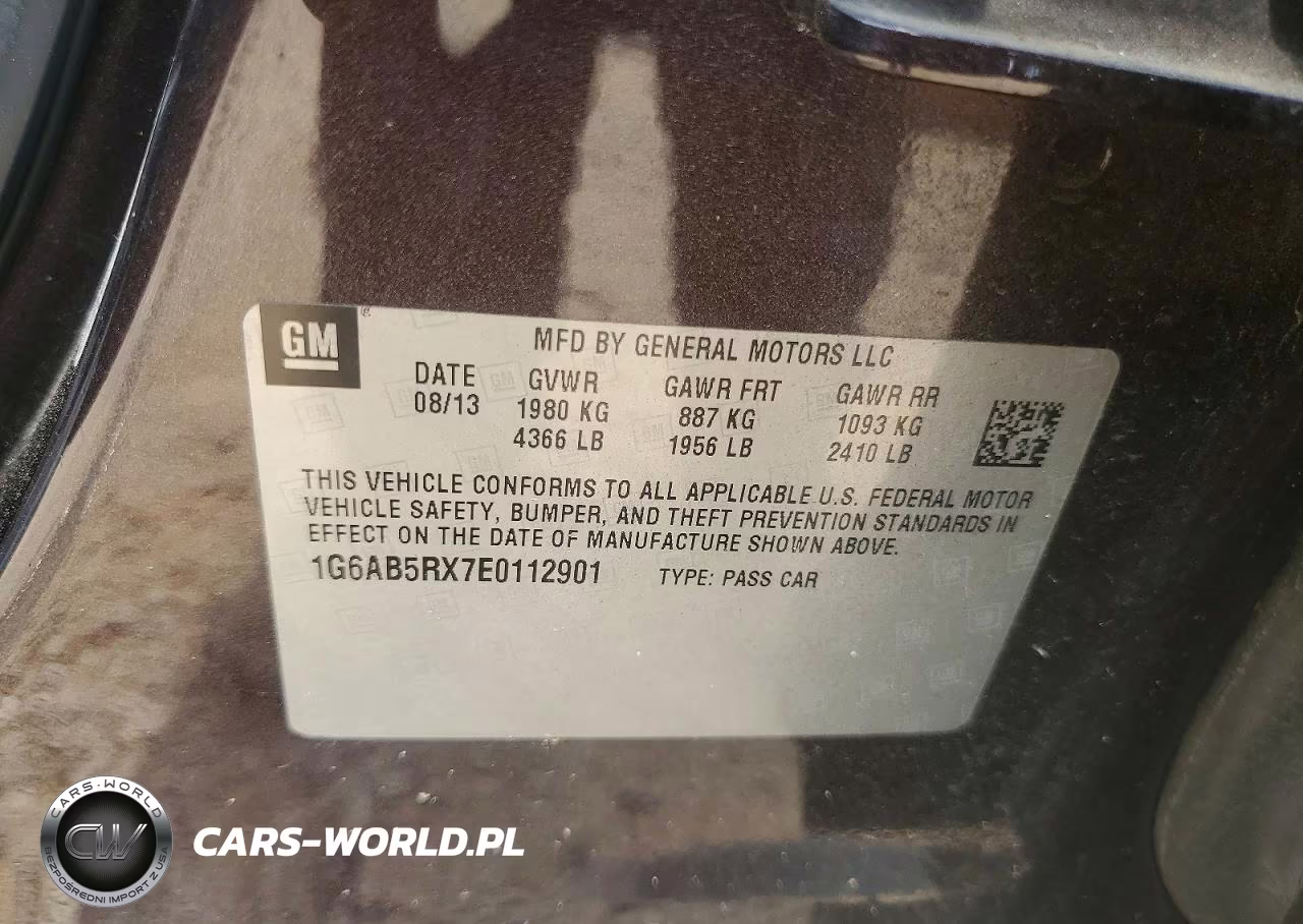 2014 Cadillac Ats Luxury VIN:1G6AB5RX7E0112901 - 12