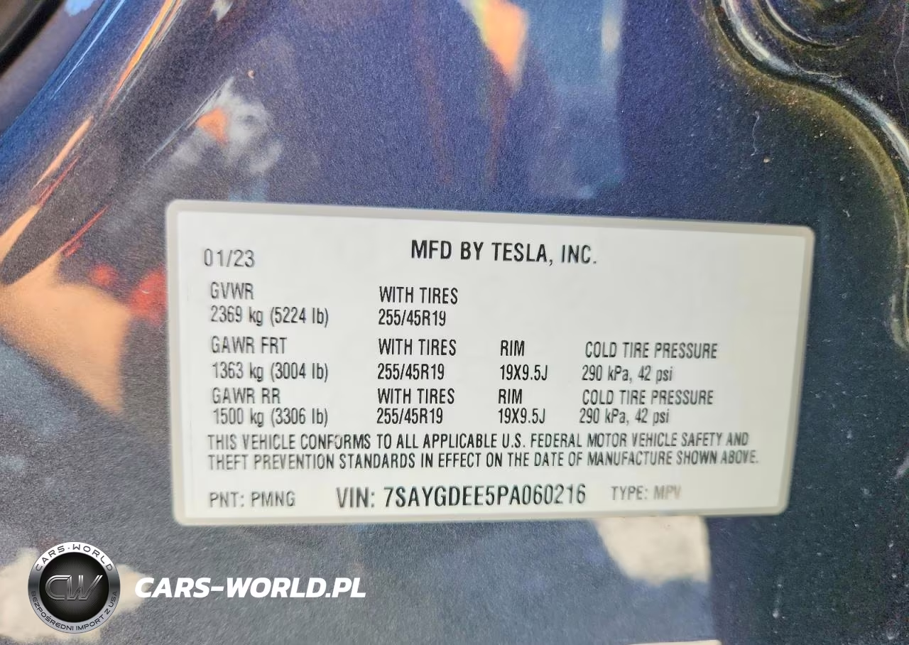 2023 Tesla Model Y VIN:7SAYGDEE5PA060216 - 13
