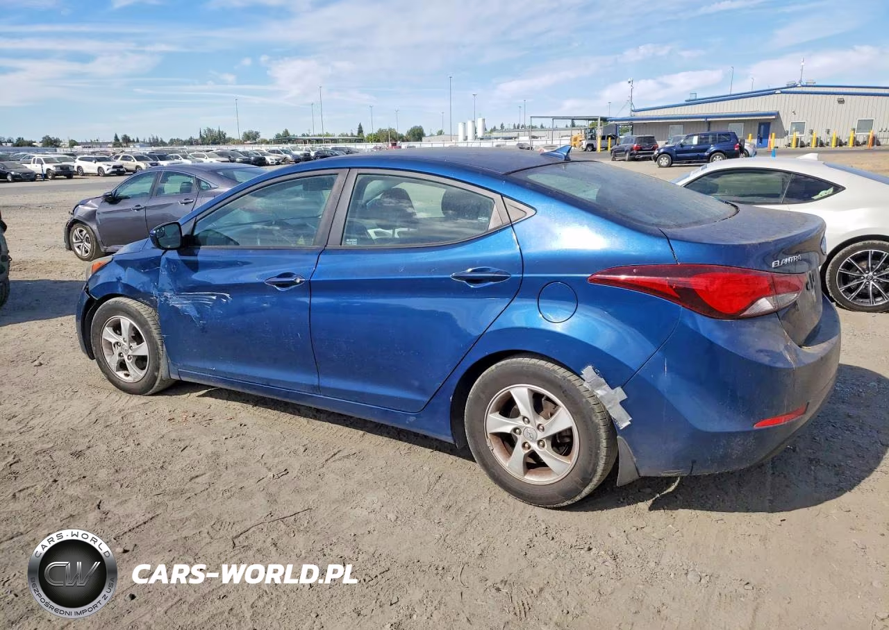 2015 Hyundai Elantra Se VIN:KMHDH4AE2FU360864 - 2