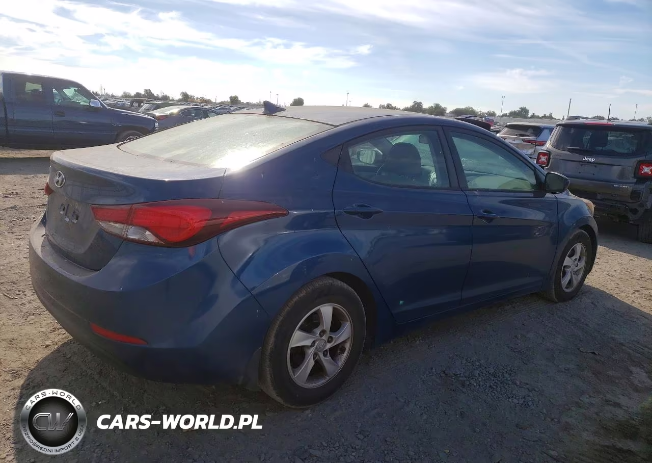 2015 Hyundai Elantra Se VIN:KMHDH4AE2FU360864 - 3