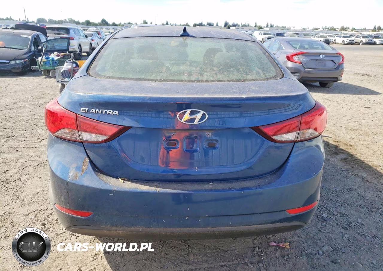 2015 Hyundai Elantra Se VIN:KMHDH4AE2FU360864 - 6