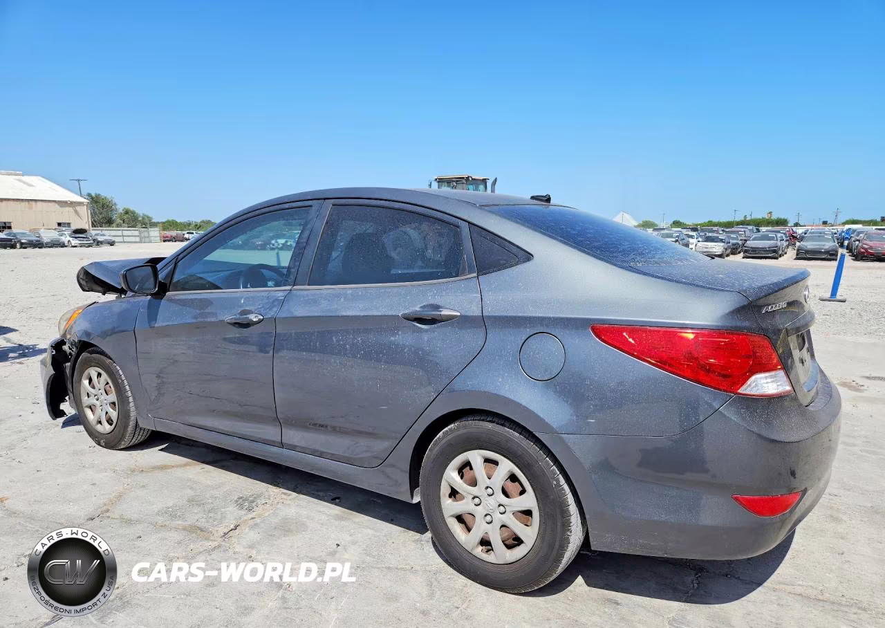 2012 Hyundai Accent Gls VIN:KMHCT4AE4CU211474 - 2