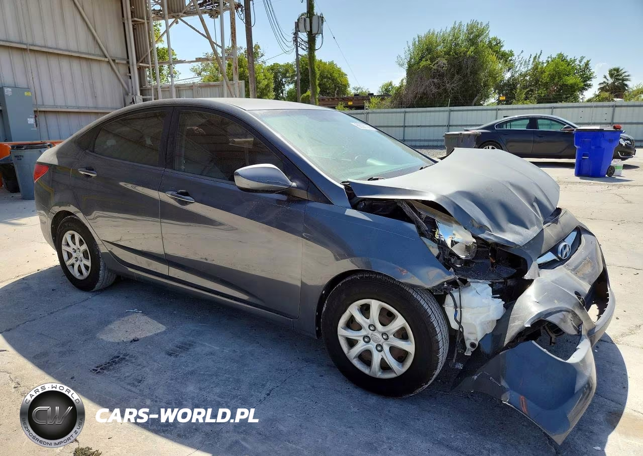 2012 Hyundai Accent Gls VIN:KMHCT4AE4CU211474 - 4
