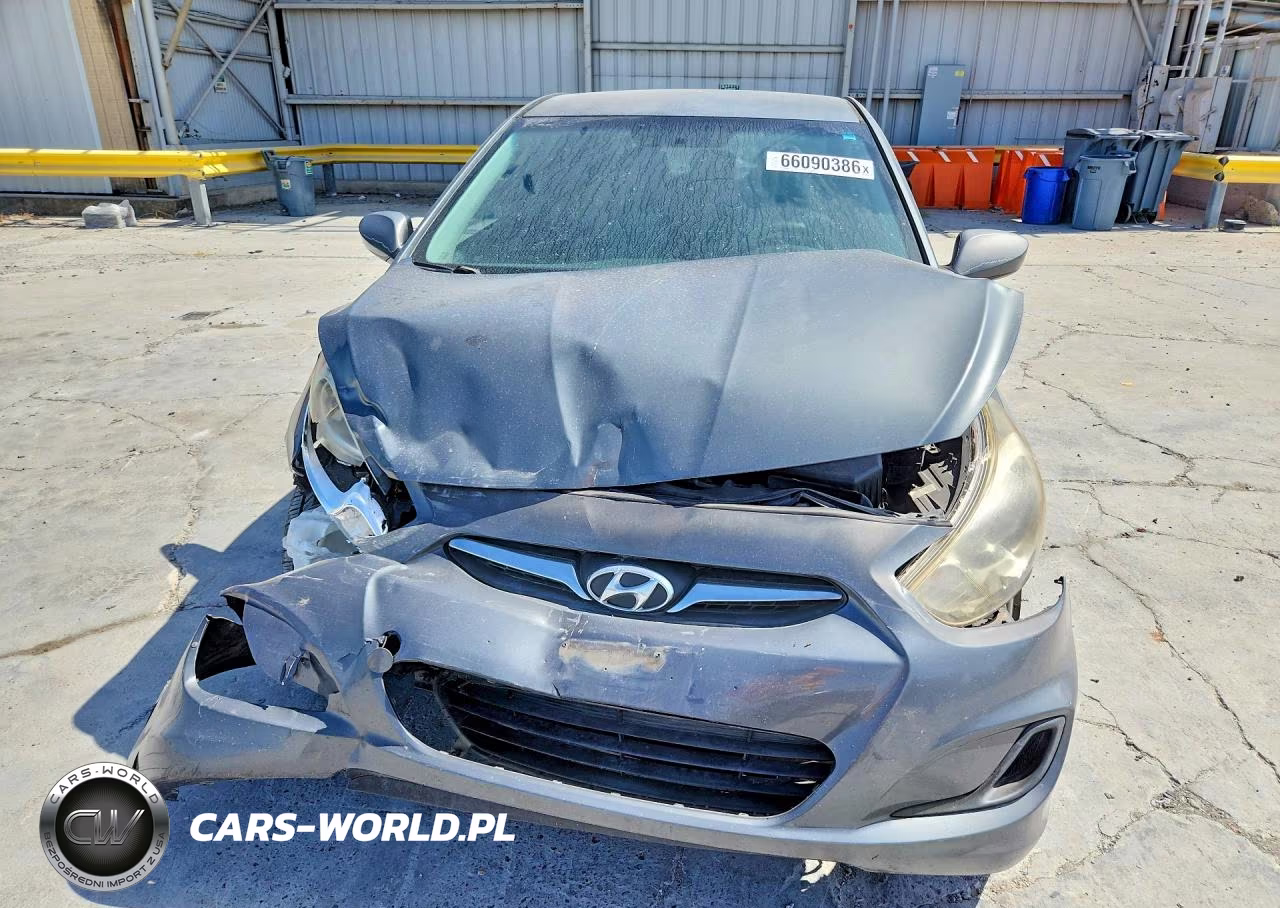 2012 Hyundai Accent Gls VIN:KMHCT4AE4CU211474 - 5