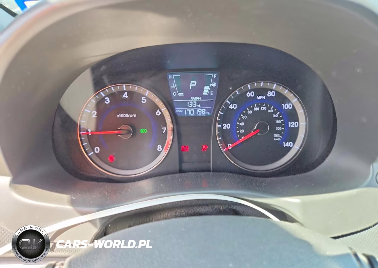2012 Hyundai Accent Gls VIN:KMHCT4AE4CU211474 - 9