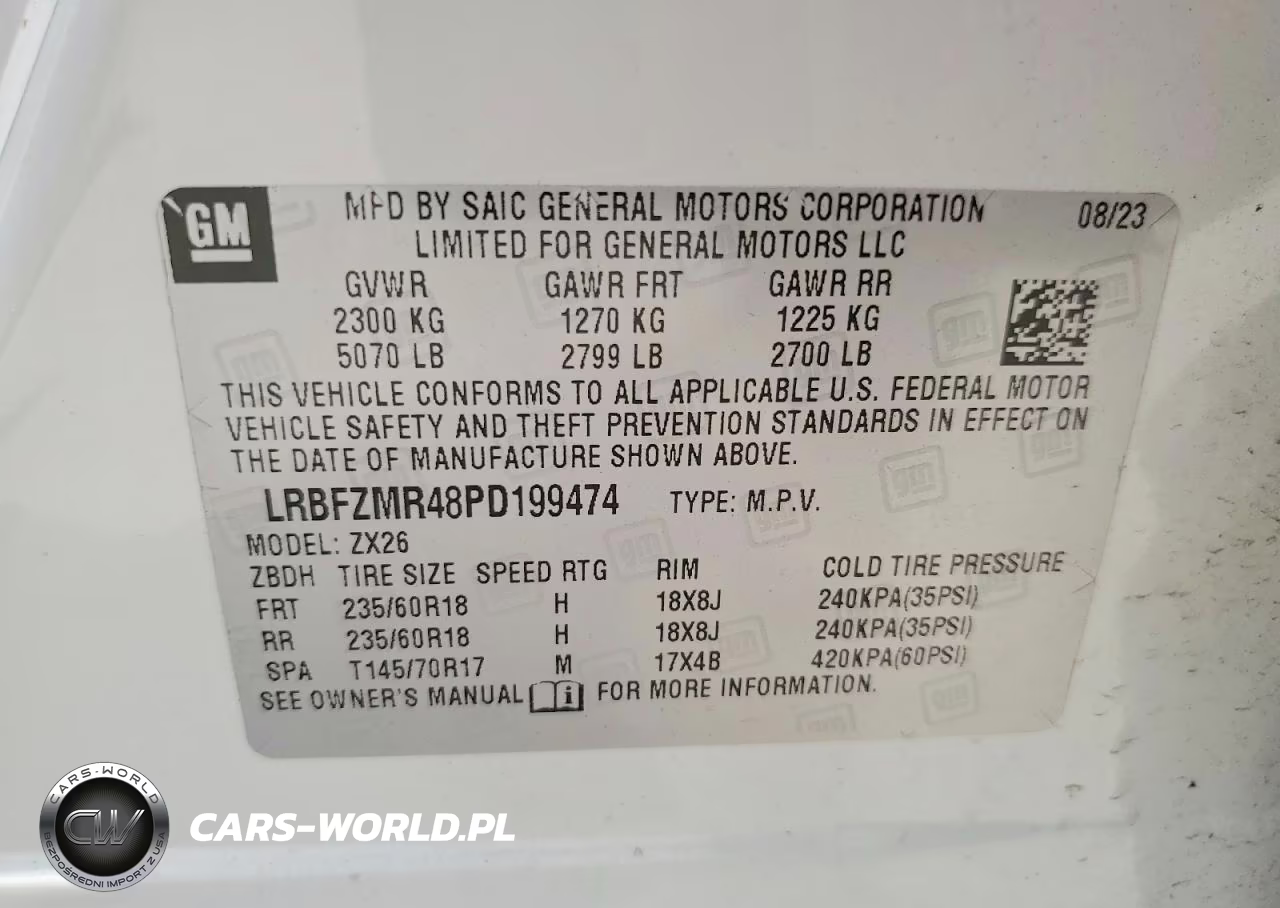 2023 Buick Envision Preferred VIN:LRBFZMR48PD199474 - 13