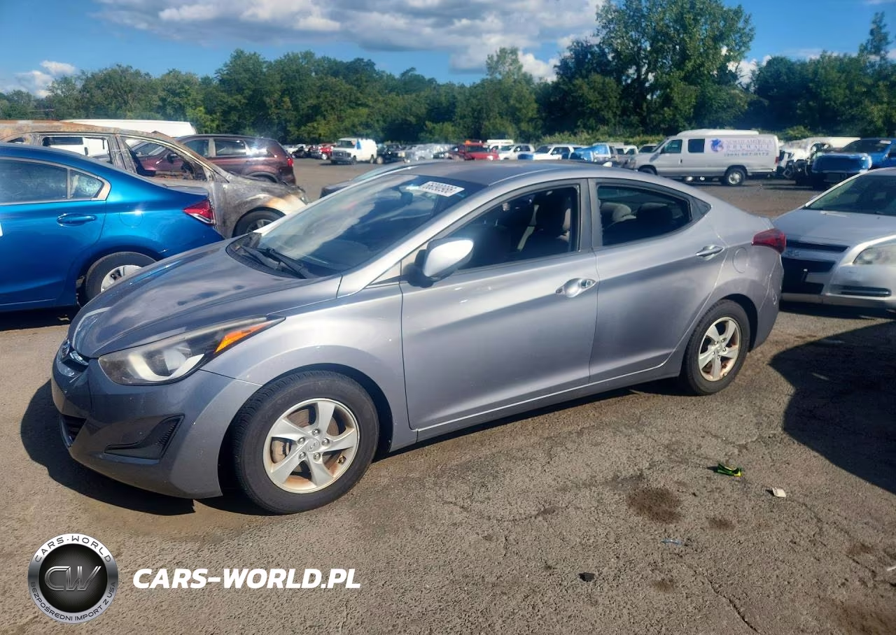 2015 Hyundai Elantra Se VIN:KMHDH4AE7FU252661 - 1