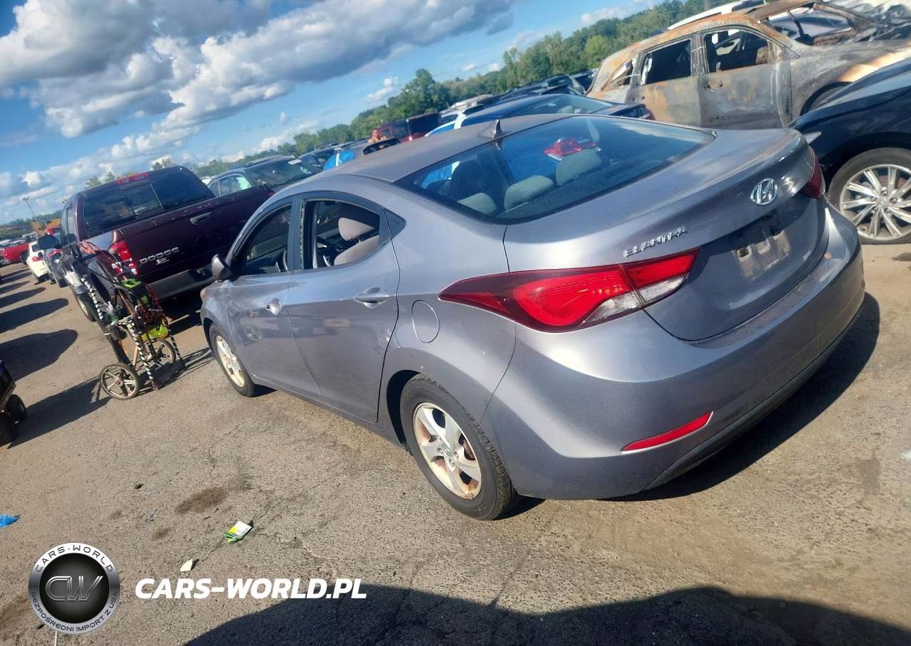 2015 Hyundai Elantra Se VIN:KMHDH4AE7FU252661 - 2