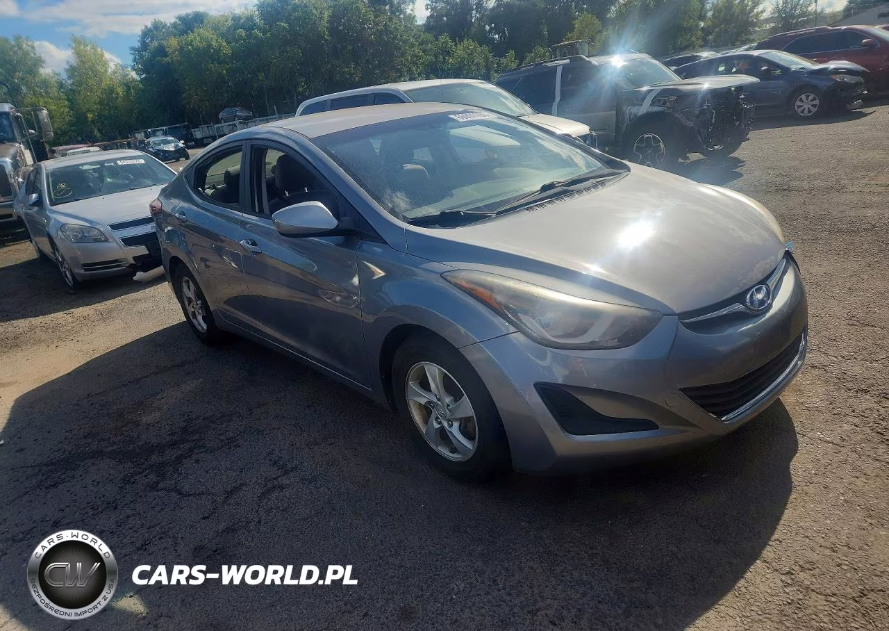 2015 Hyundai Elantra Se VIN:KMHDH4AE7FU252661 - 4