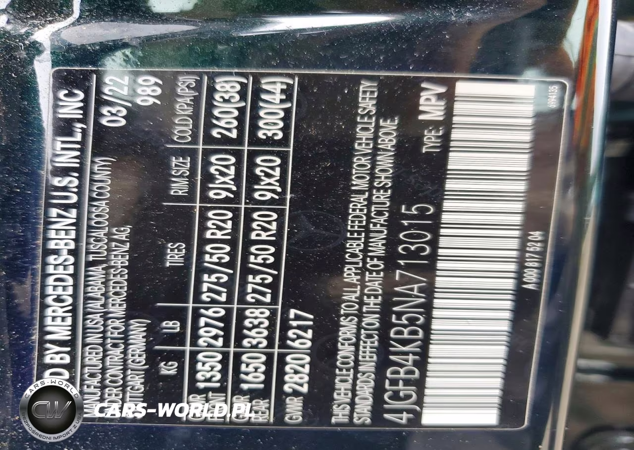 2022 Mercedes-Benz Gle 350 4Matic VIN:4JGFB4KB5NA713015 - 14