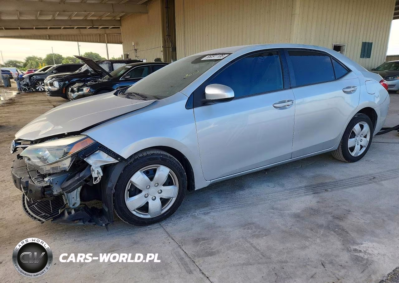2016 Toyota Corolla Le VIN:2T1BURHE8GC543727 - 1