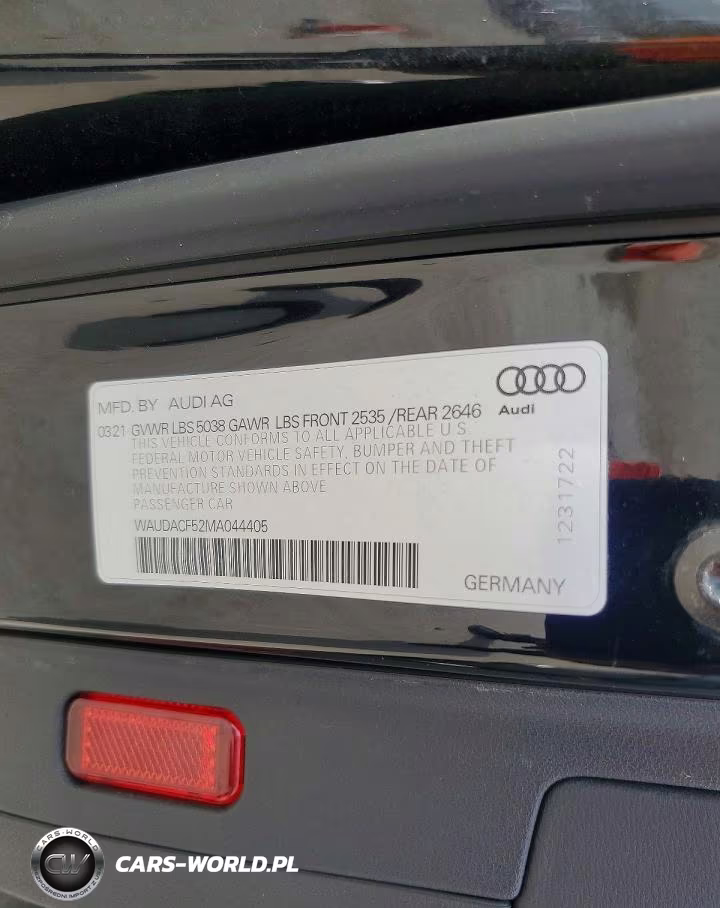 2021 Audi A5 Premium 45 VIN:WAUDACF52MA044405 - 13