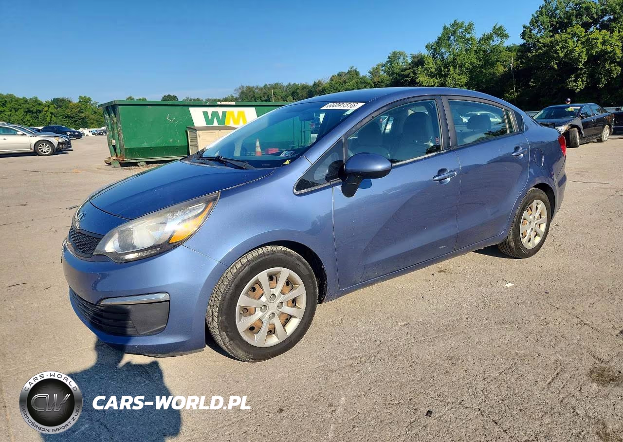 2016 Kia Rio Lx VIN:KNADM4A3XG6659309 - 1