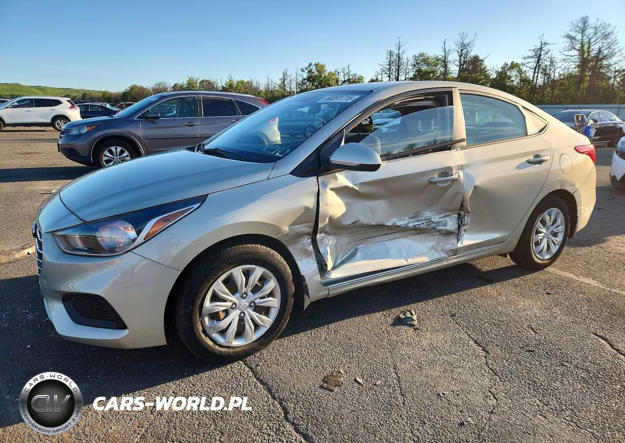 2020 Hyundai Accent Se VIN:3KPC24A68LE125860 - 1