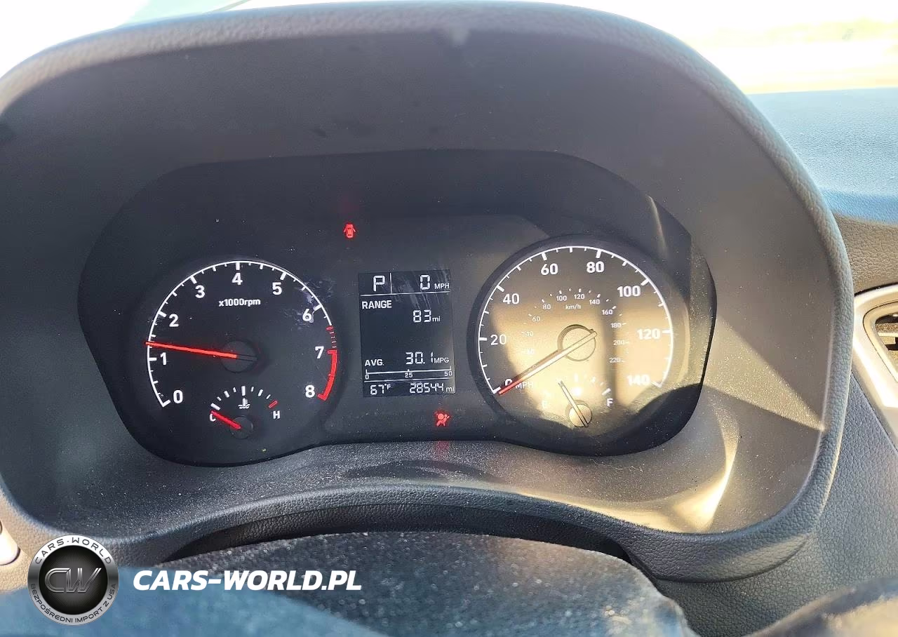 2020 Hyundai Accent Se VIN:3KPC24A68LE125860 - 9