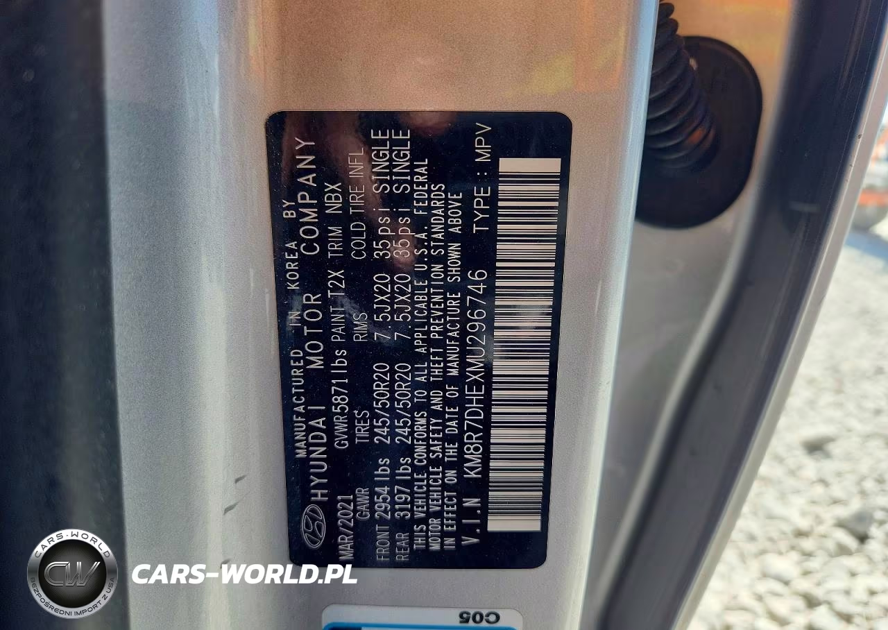2021 Hyundai Palisade Calligraphy VIN:KM8R7DHEXMU296746 - 13