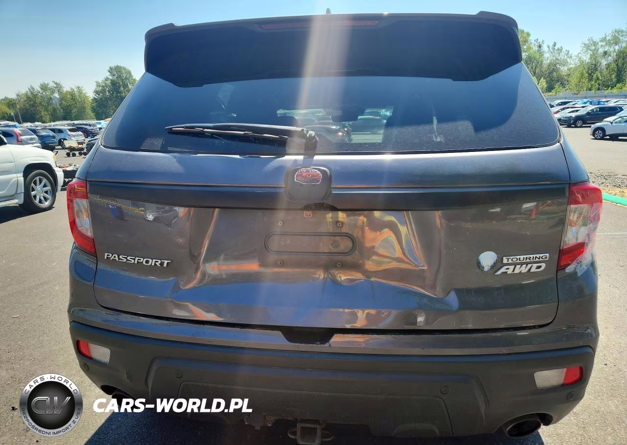 2021 Honda Passport Touring VIN:5FNYF8H91MB025483 - 6